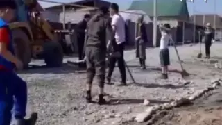 Жители нескольких сел Алматинской области сами отремонтировали дороги