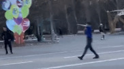 "Угрожал детям": мужчину с ножом задержали в Костанае