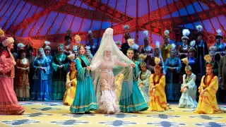 Оперы "Абай" и "Евгений Онегин" прозвучат на сцене КазНТОБ