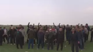 Рабочие китайской компании устроили забастовку в Жамбылской области