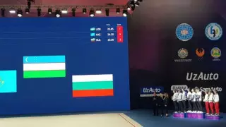 Казахстан завоевал еще две медали на Кубке мира по художественной гимнастике