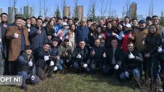 "Я надеюсь на вас всех". Появилось видео с Токаевым в Ботаническом саду