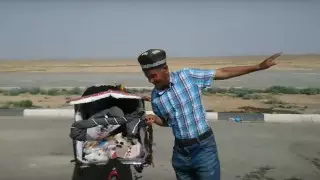 Пешком до Мекки: паломника из Узбекистана встретили в Мангистау