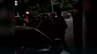 В Сети появилось видео из Шымкента, где парня силой "забрали в армию"