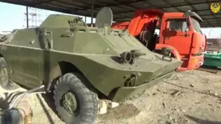 Военную бронемашину пытался продать житель Атырау