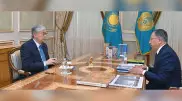 Президент Токаев принял ректора КазНУ Жансеита Туймебаева