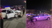 Авария с участием полицейского авто произошла в Актау