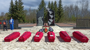 Навсегда 18-летний: Останки казахстанского воина перезахоронили в России