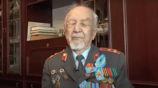 98-летний ветеран ВОВ поздравил казахстанцев