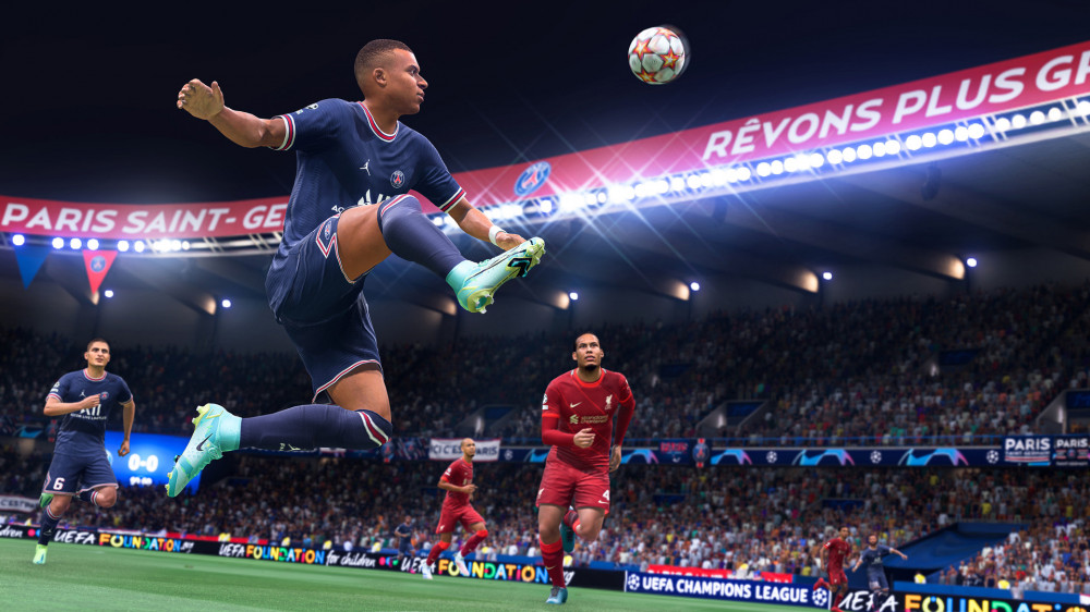 Кадр из игры FIFA 22