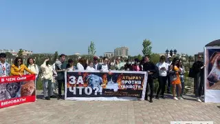 Противники истребления собак вышли на митинг в Атырау