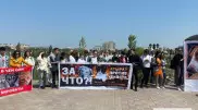 Противники истребления собак вышли на митинг в Атырау