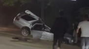 Жуткое ДТП произошло на Аль-Фараби в Алматы