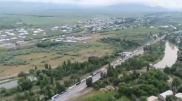 Двести грузовиков скопилось за двое суток на границе Казахстана и Кыргызстана