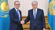 Токаев принял основателя криптобиржи Binance Чанпена Чжао