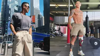 Казахстанец без ноги стал моделью Tommy Hilfiger и Adidas в Лос-Анджелесе