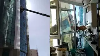 Стрела автокрана упала на ЖК в Нур-Султане: объявлены результаты расследования