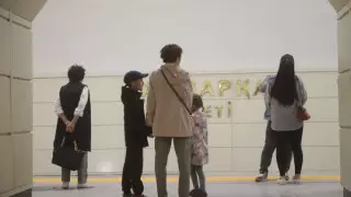 Неприятный казус случился на новой станции метро в Алматы