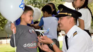 Авиапраздник для детей прошел в Шымкенте
