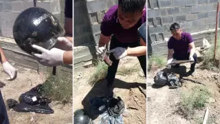 Схрон оружия обнаружили полицейские в Кызылорде