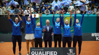 Женская сборная Казахстана по теннису впервые вошла в топ-10 мирового рейтинга