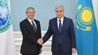 Президент Токаев принял генерального секретаря ШОС