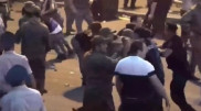 В Ереване полиция впервые применила светошумовые гранаты против протестующих