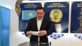 Как проходит голосование на референдуме в Акмолинской области