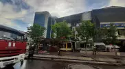 Торговый центр горел в Алматы