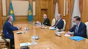 Президент Токаев принял глав двух международных компаний
