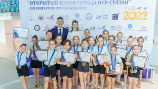 Более 80 детей приняли участие в Открытом кубке по артистическому плаванию