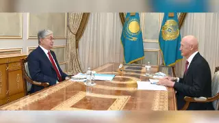 Токаев принял главу фонда "Қазақстан халқына" Жамишева