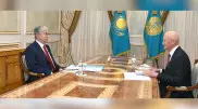 Токаев принял главу фонда "Қазақстан халқына" Жамишева