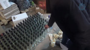 Цех по изготовлению поддельной водки нашли в Шымкенте