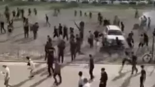 30 человек задержала полиция после массовой драки болельщиков в Атырау