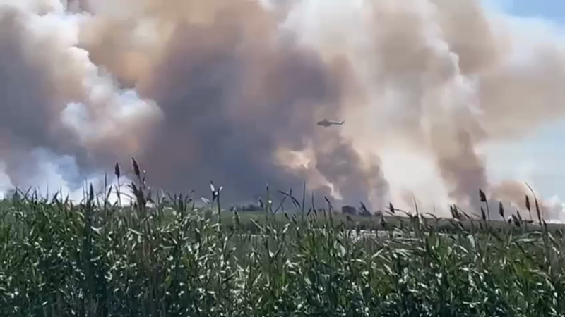 Видео предоставлено пресс-службой Министерства по чрезвычайным ситуациям