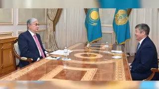 Токаеву рассказали о ходе подготовки борцов к Олимпиаде 2024 года