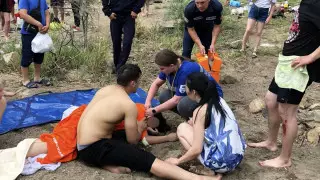 Трех тонувших девушек вытащили на берег отдыхающие в Акмолинской области