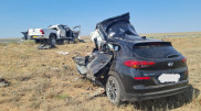 Пять человек погибли в одном авто на трассе в Атырауской области