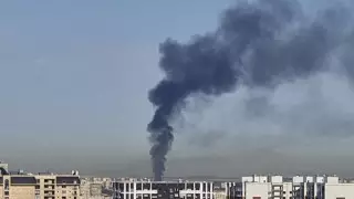 Столб дыма в Алматы объяснили в ДЧС