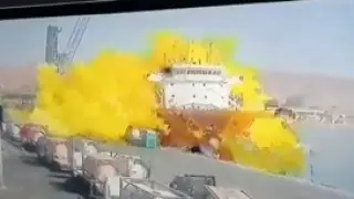 Десять человек погибли из-за утечки ядовитого газа в иорданском порту