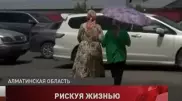 "Перебегаем дорогу на свой страх" - пешеходы об устройстве развязки близ "Алтын Орды"