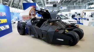 Казахстан привез "бэтмобиль" на выставку инноваций в Екатеринбурге