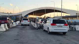 Как изменилась ситуация с очередями на границе Казахстана с Кыргызстаном