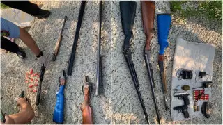 Крупный тайник с оружием обнаружили в Алматы