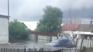 Село затопило после дождя в Карагандинской области