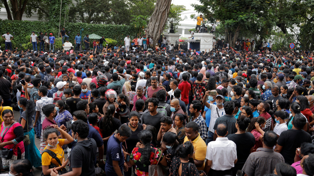 Протестующие в Шри-Ланке отказались покидать президентский дворец