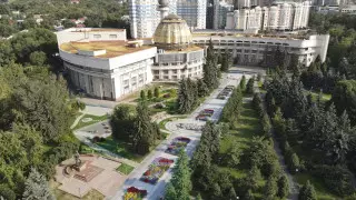 "Сохраняем исторический облик": как реконструируют сквер Дворца школьников в Алматы