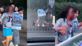 Девушку жестоко избили в центре Алматы