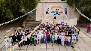 450 выпускников Jas Leader Akademiiasy стали участниками форума в Алматы